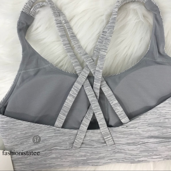 NWT lululemon energy bra space nimbus battleship - Picture 4 of 8